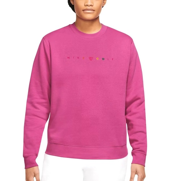 Women’s NIKE GOLD CREWNECK SWEATER - Picture 1 of 5